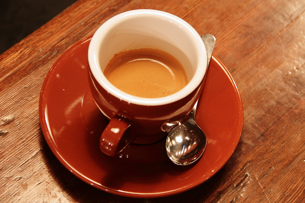 An espresso