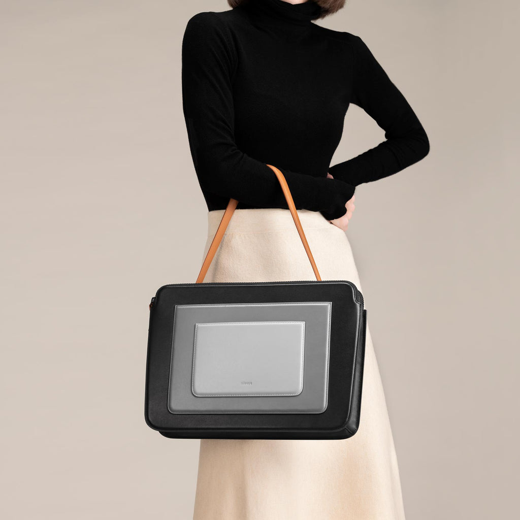 Business Bag - Black & Gray