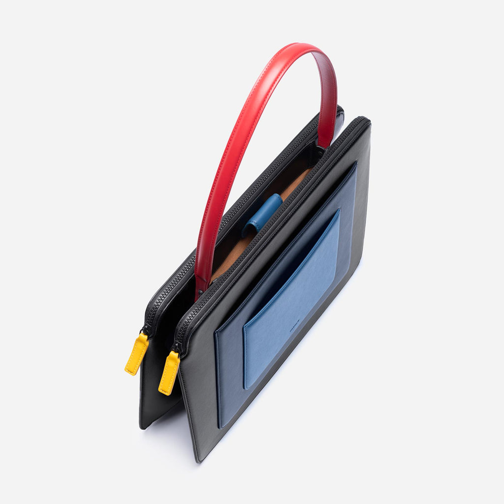 Business Bag - Black & Blue