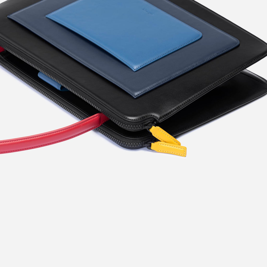 Business Bag - Black & Blue