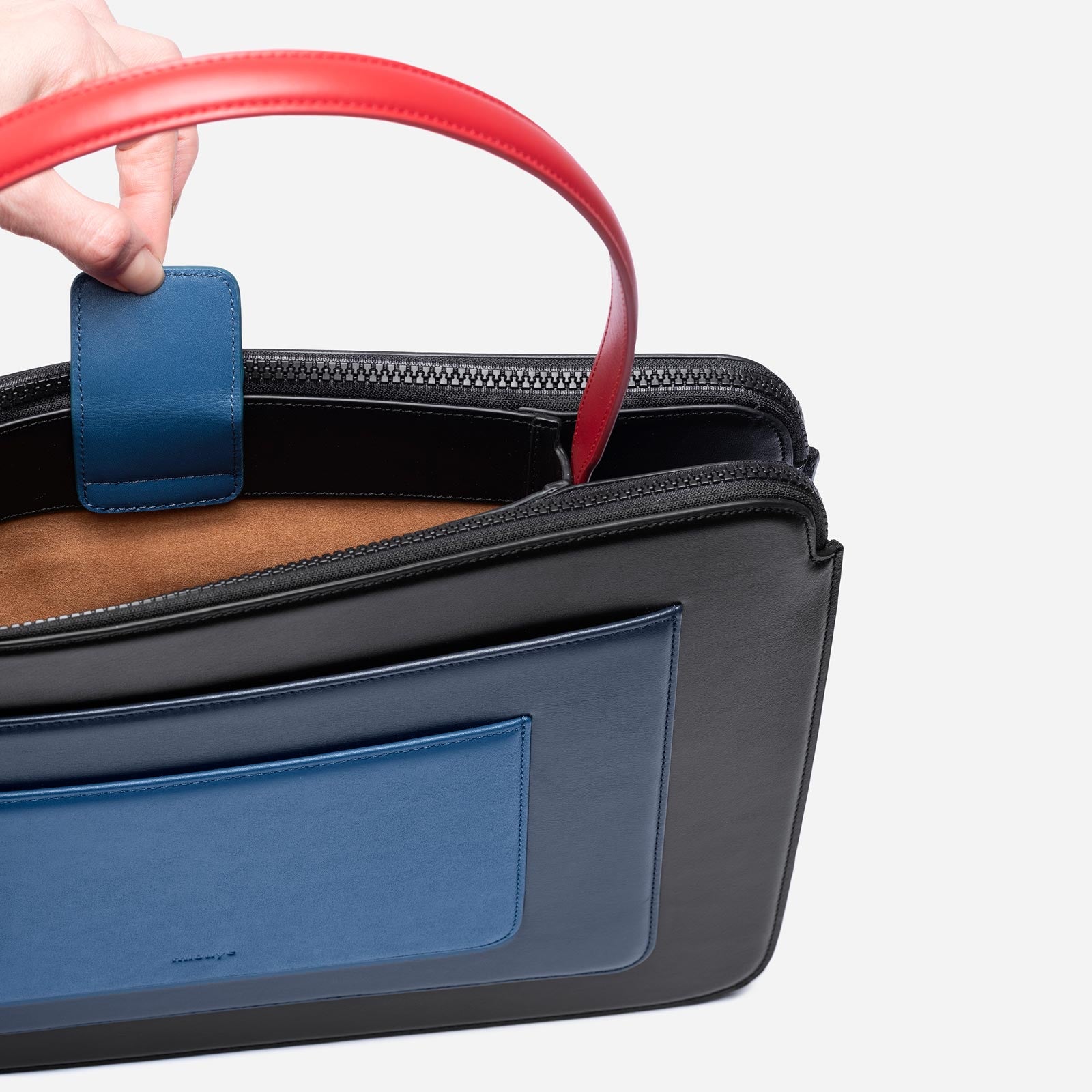 Business Bag - Black & Blue