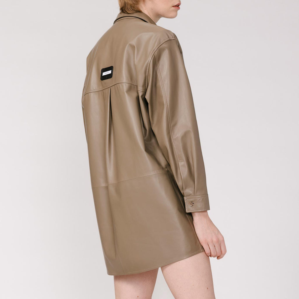 Kimi Oversized Shirt - Earth