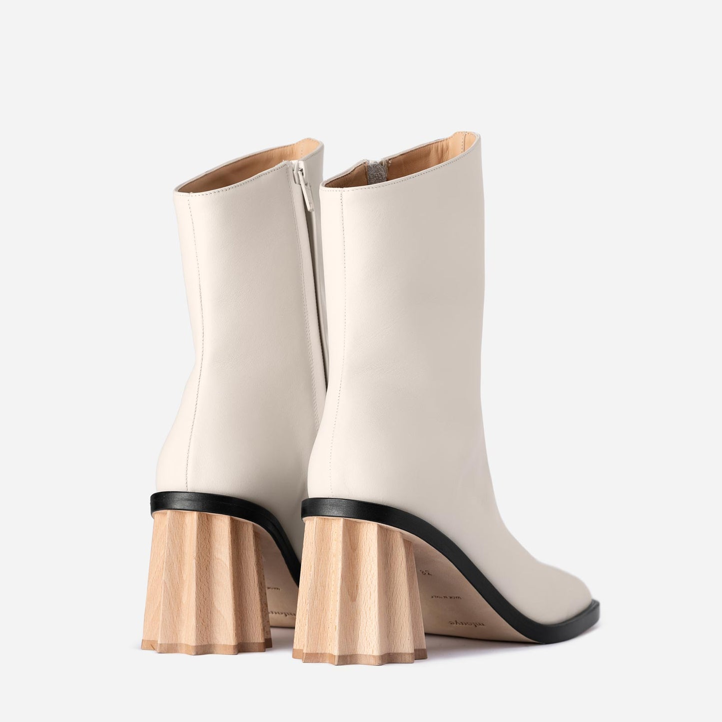 Pleated Heel Boot