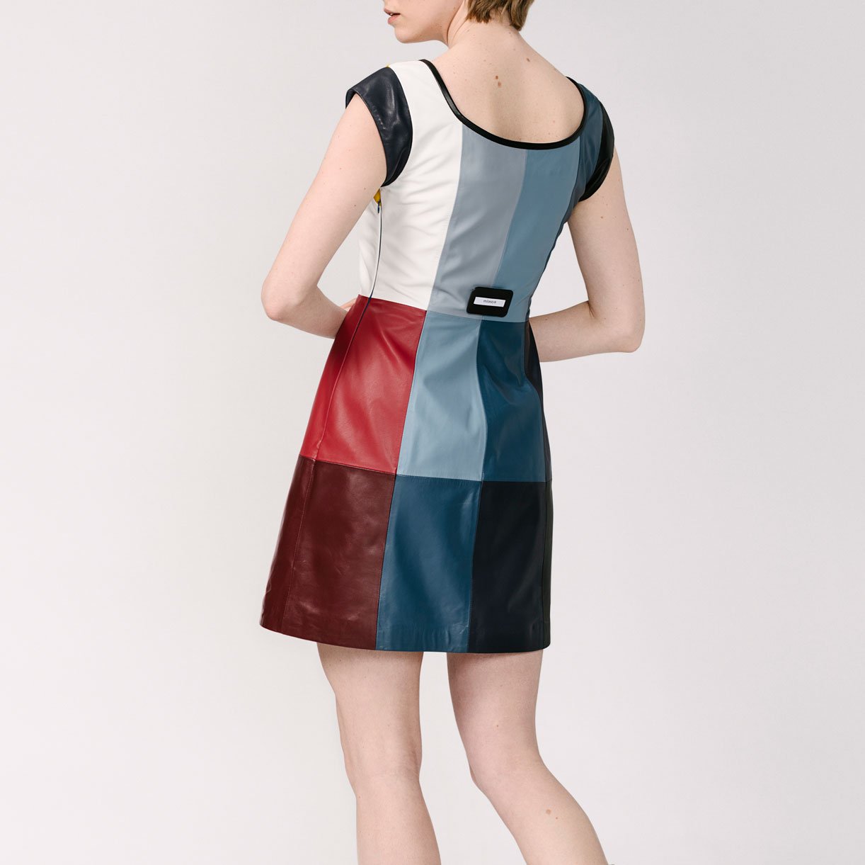 Rei Open Neck Dress - Multicolor