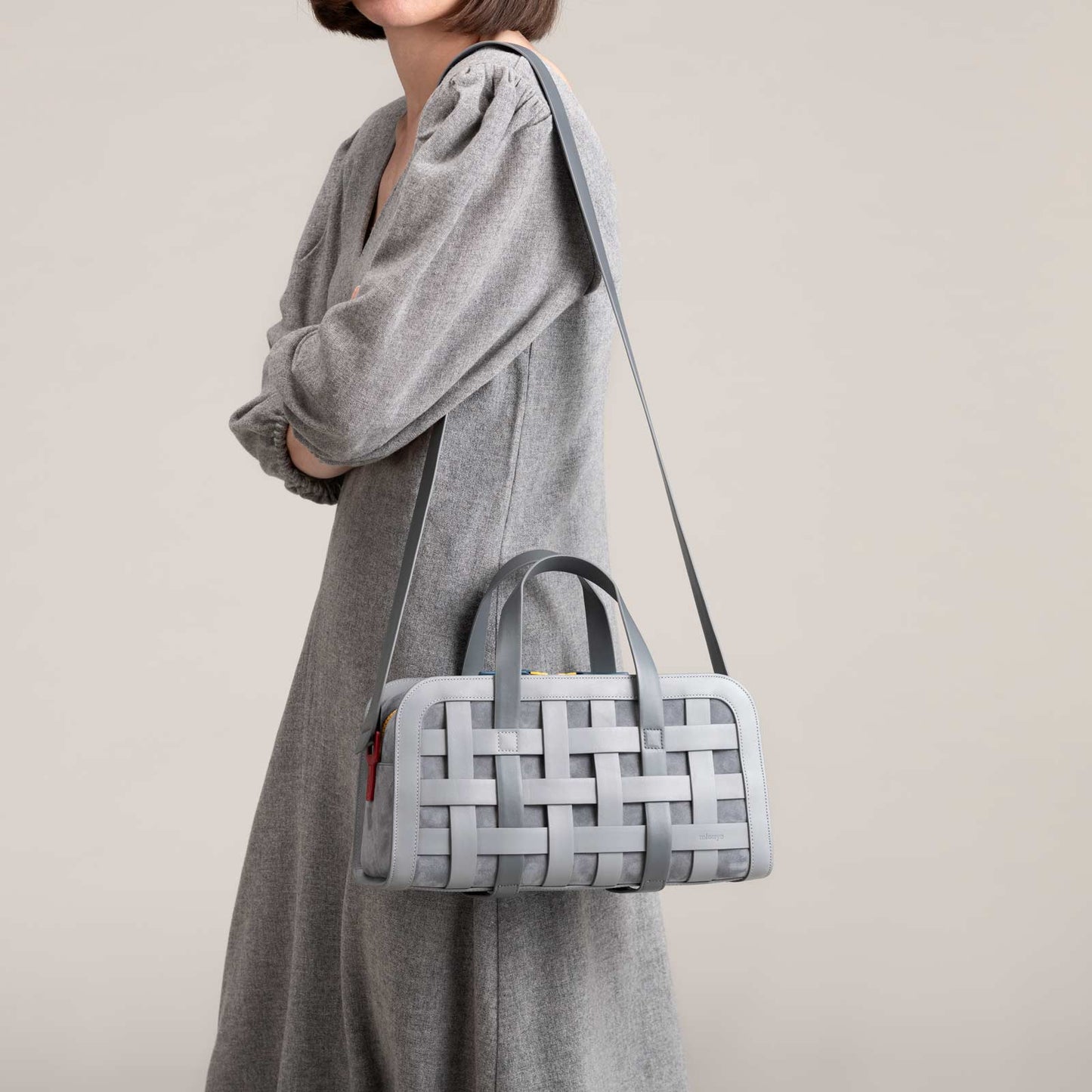 Woven Bag - Gray