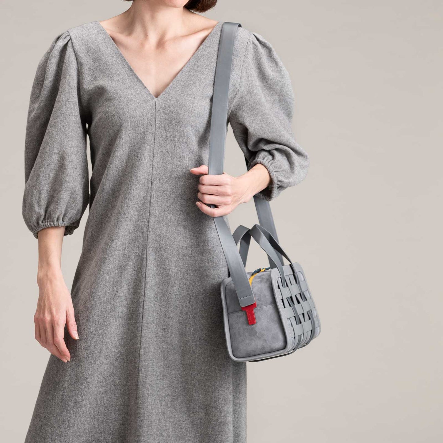 Woven Bag - Gray